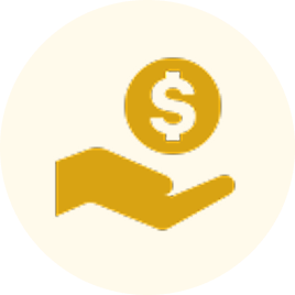 Money and gifts icon