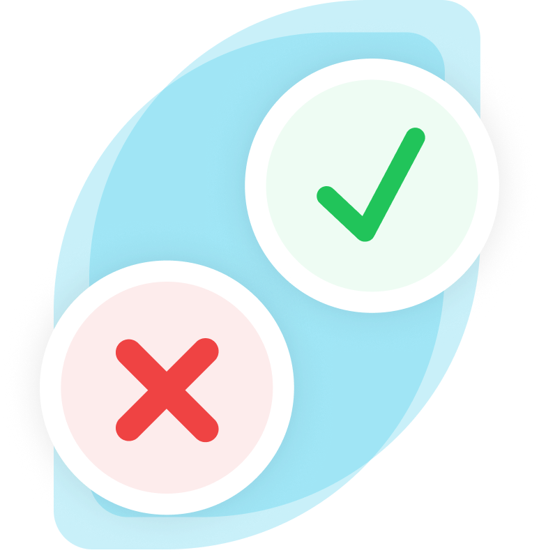 Identify risky behavior icon