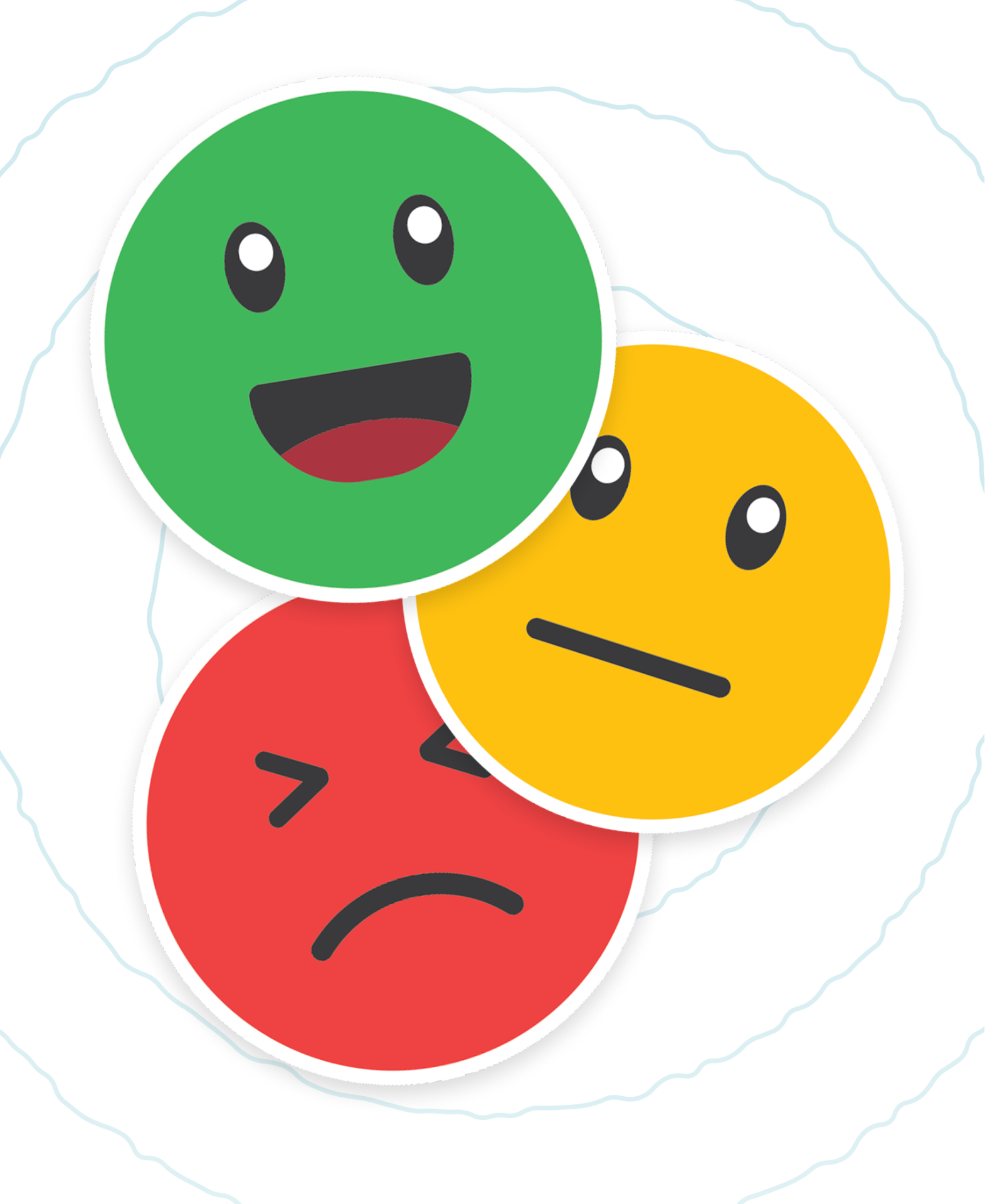 Emotional distress detection illustration